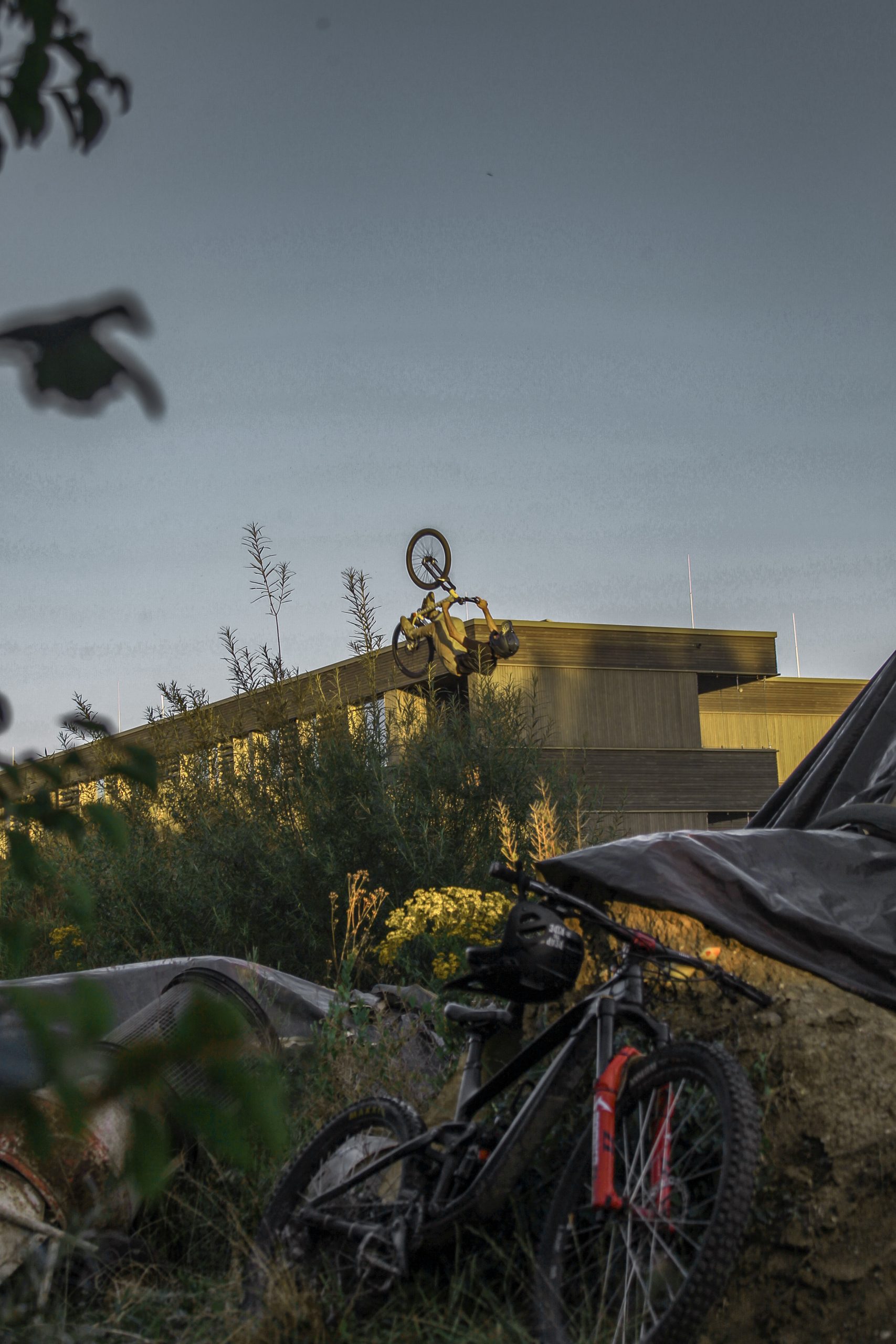 Personal Bike Wide Angle Air Shot