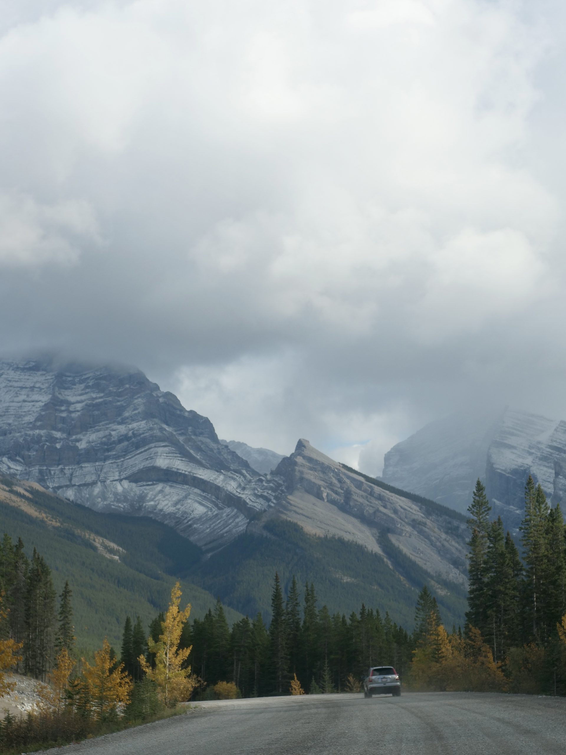 Gravel Road Mountains Canada